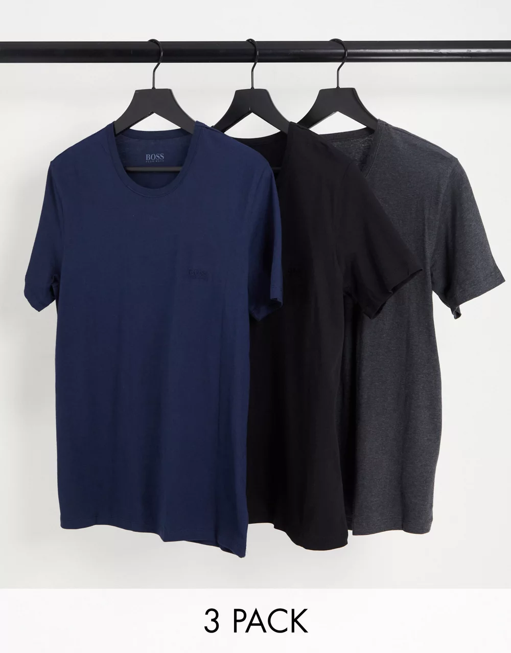 BOSS Bodywear 3 pack t-shirts in multi
